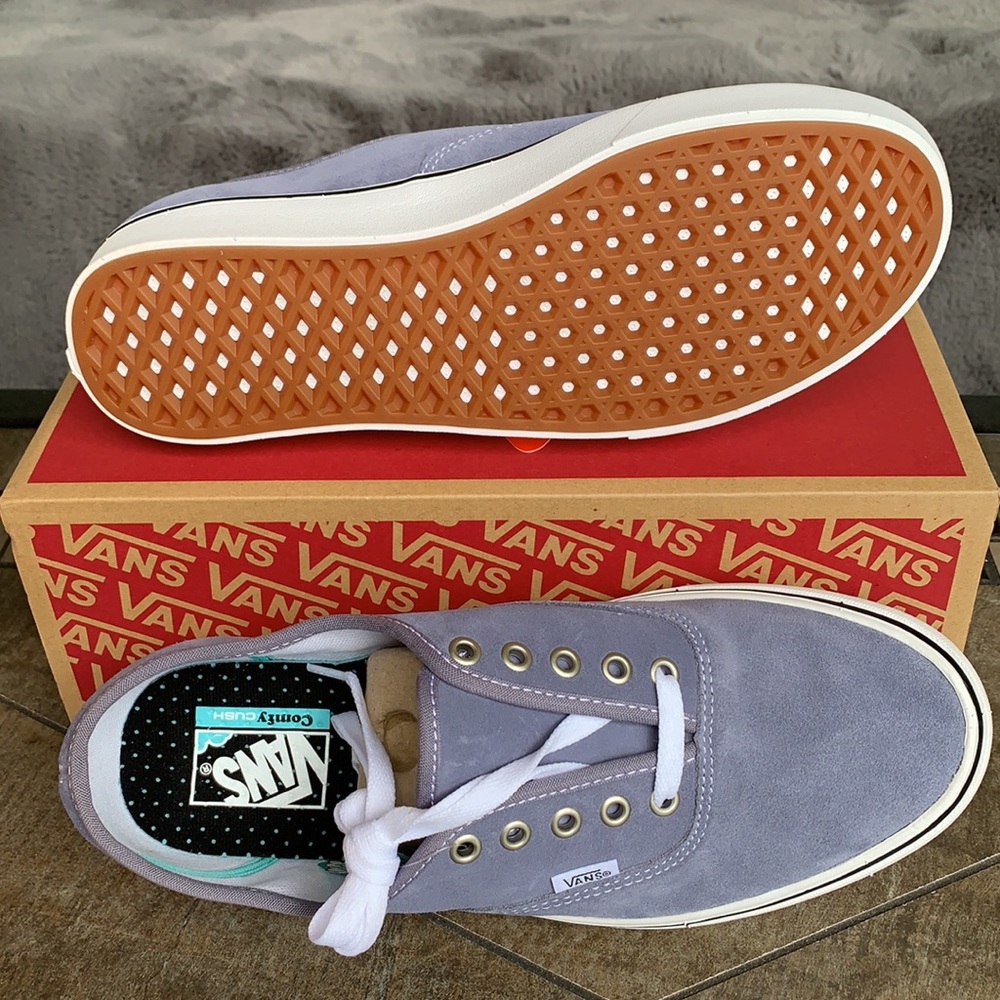 VANS COMFYCUSH AUTHENTIC SUEDE GRANITE BLUE MENS - Picture 7 of 15